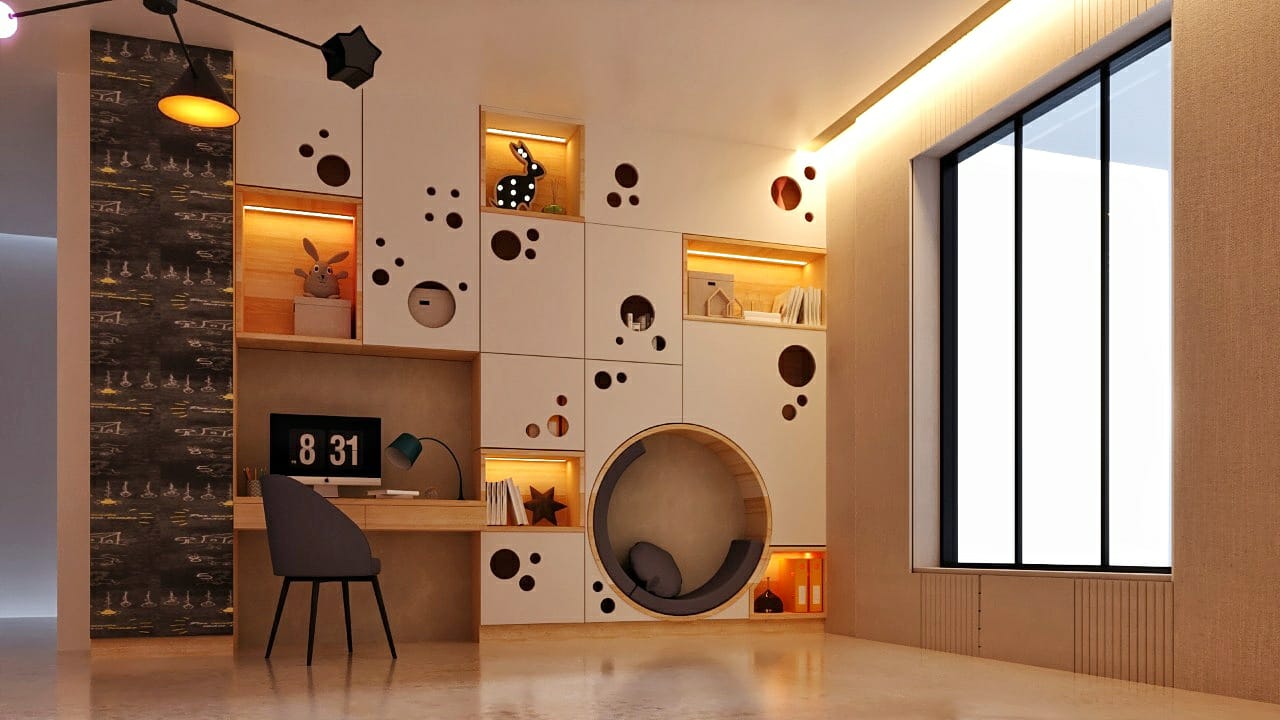 Al Barari 2021 - Kids Bedroom 01